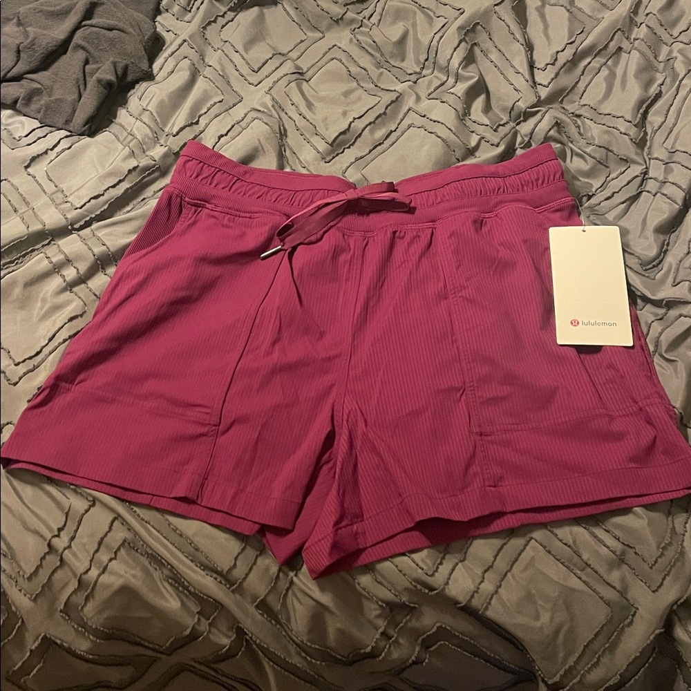 Lululemon Deep Purple Athletic Shorts